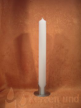 Kerzenrohling Altarkerze weiß 400 / 30 mm     2554