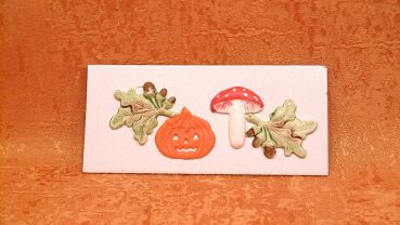 Wachsmotiv  Herbstdekor     9952