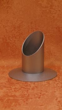 Kommunion Kerzenhalter Silber günstig 40 mm   6013