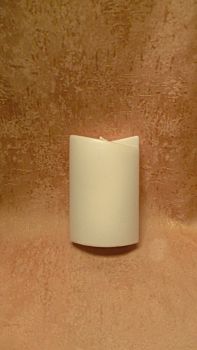 Preview: Kerzenrohling Oval Zwei-Spitz creme  180 / 125 / 75 mm      2011