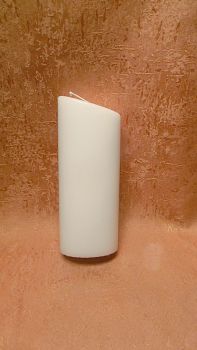 Preview: Kerzenrohling Oval Elfenbein 230 / 90 / 55 mm      2001