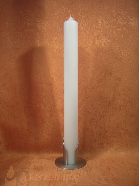 Kerzenrohling Altarkerze Weiß 500 / 40 mm       2575