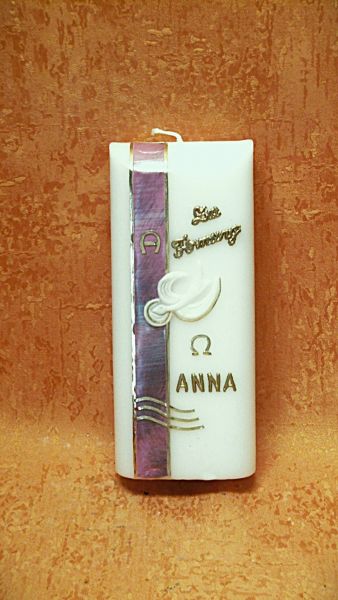 Tischkerze  Zur Firmung       5453