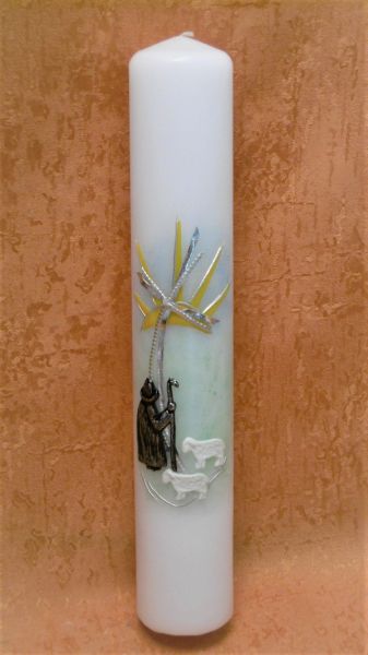 Kommunionkerzen Unikate - Musterkerze    0040