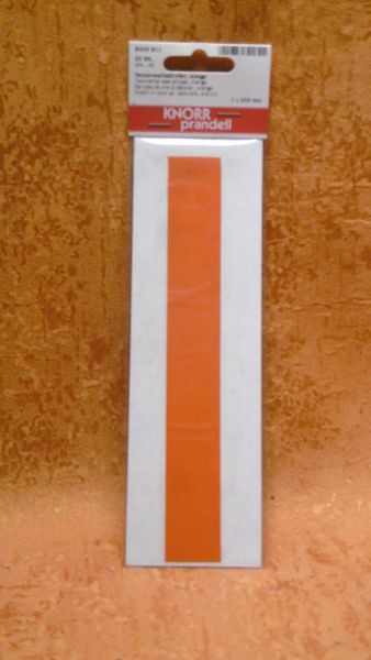 Verzierwachsstreifen orange zum selber Gestalten    10044