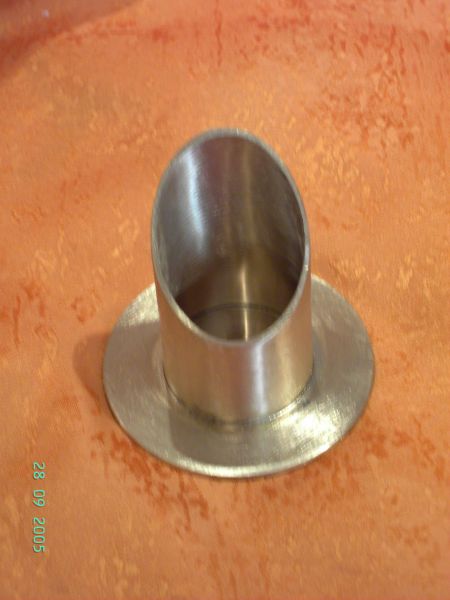 Kommunion Kerzenhalter Silber matt zu 30 mm       6101